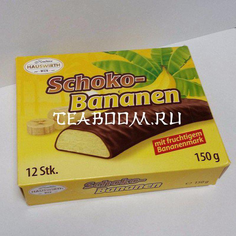 Банановое суфле в шоколаде Schoko Bananen