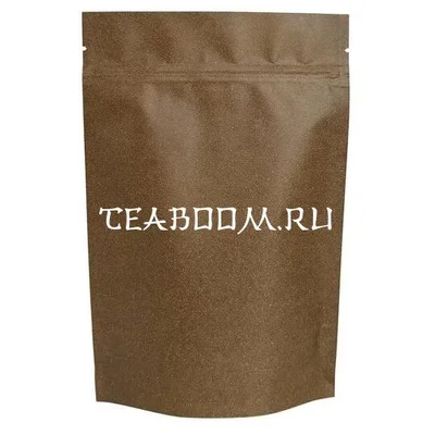 Пакет дой-пак бумажный с замком зип-лок Коричневый (2 слоя)