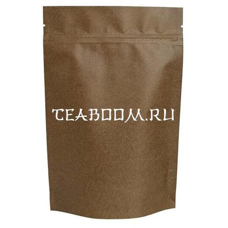 Пакет дой-пак бумажный с замком зип-лок Коричневый (2 слоя)