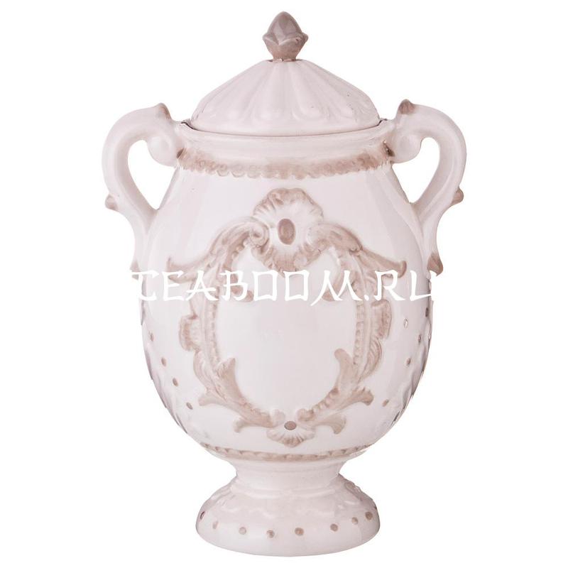 Банка для сыпучих продуктов коллекция "Ампир" 16*13*25 см 1200 мл (Lefard)