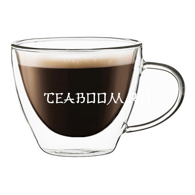 Кружка с двойными стенками "DOUBLE-WALL" 210 мл. диаметр=9 см. высота=7,5 см.