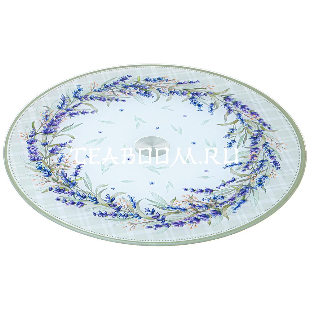 Купить тортовницу вращающуюся "Душа Прованса" диаметр=32 см. высота=3 ...