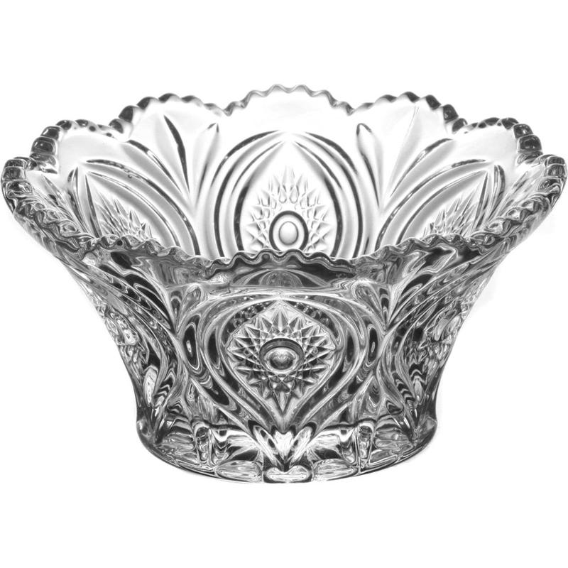 Конфетница "MUZA CRYSTAL" 13*13 см. высота=6,5 см. (Lefard)