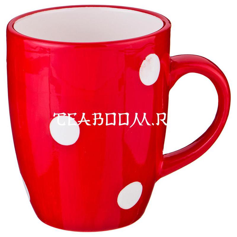 Кружка "Горошек" 300 мл. (Agness)