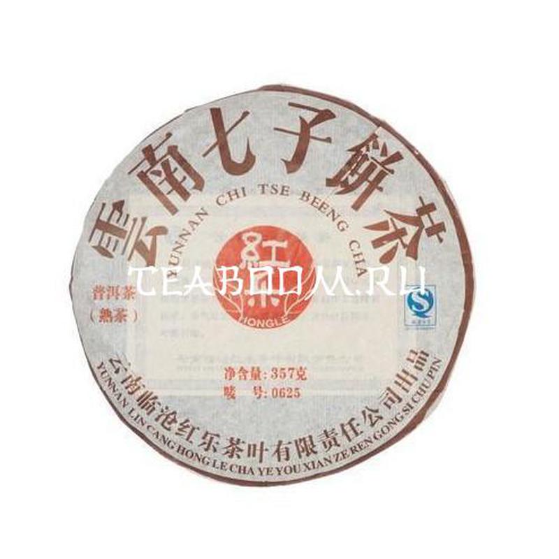 Шу Пуэр блин 344 г. "0625" (фаб. Хонг Ли, 2010 г.)