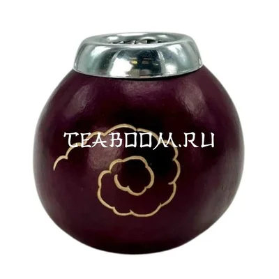 Калабас тыквенный "Спираль" красный 120-160 мл