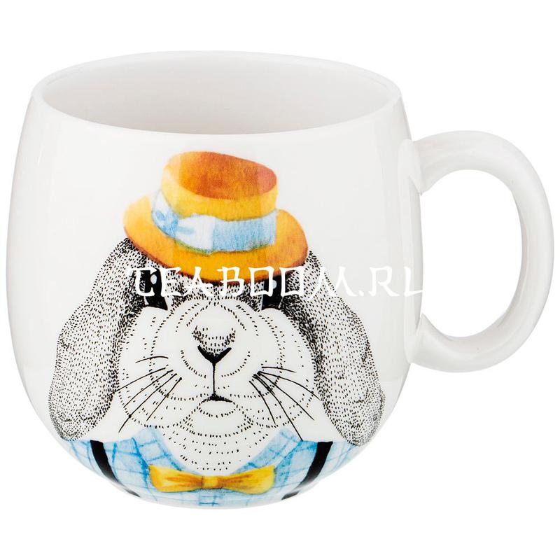 Кружка "FASHION ANIMALS" заяц, 560 мл (Lefard)