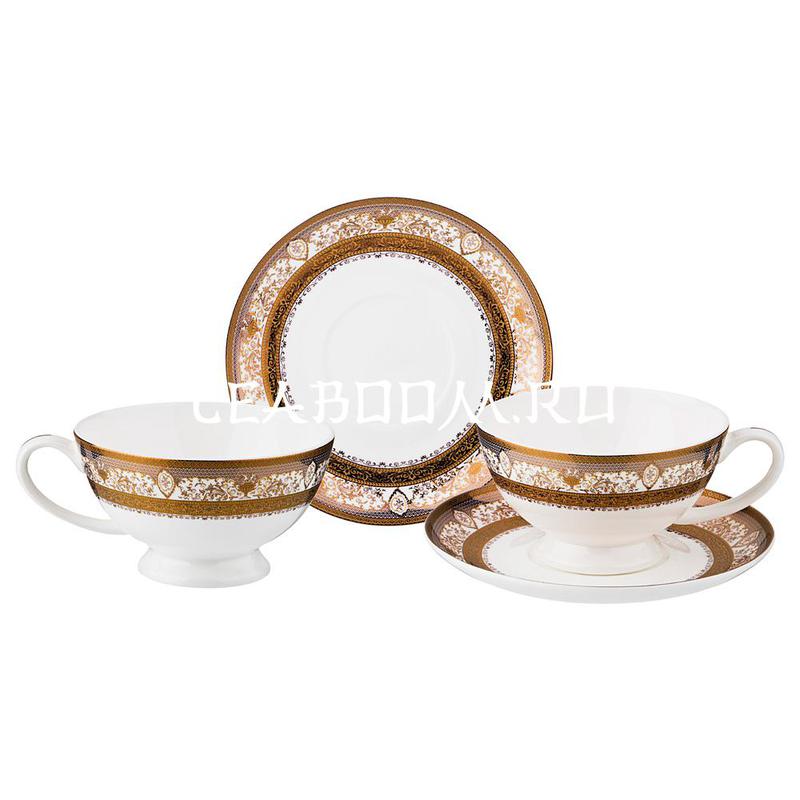 Чайный набор на 2 персоны 4 пр. "Богема" 250 мл (Lefard)