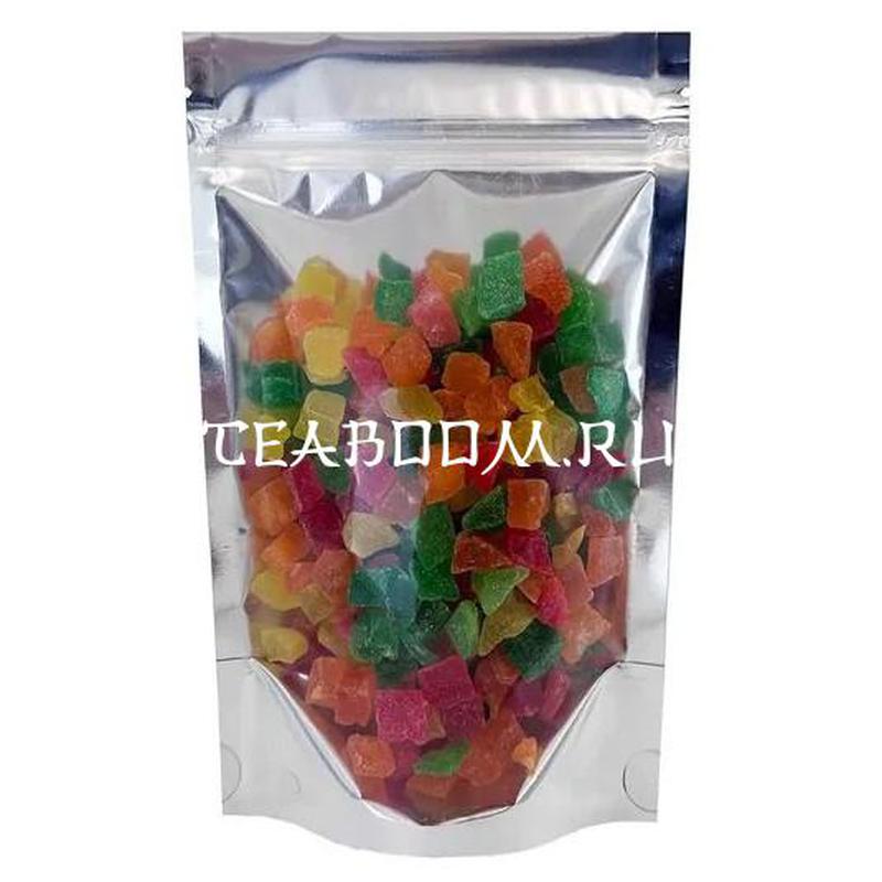 Пакет дой-пак металлизированный золотой с прозрачной стороной и с замком зип-лок