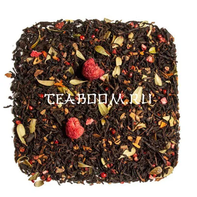 Чай черный ароматизированный "Малиновый пунш"