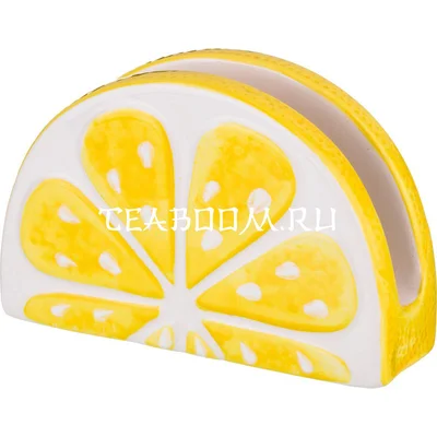 Салфетница "Лимон" 15*5*10 см. (Lefard)