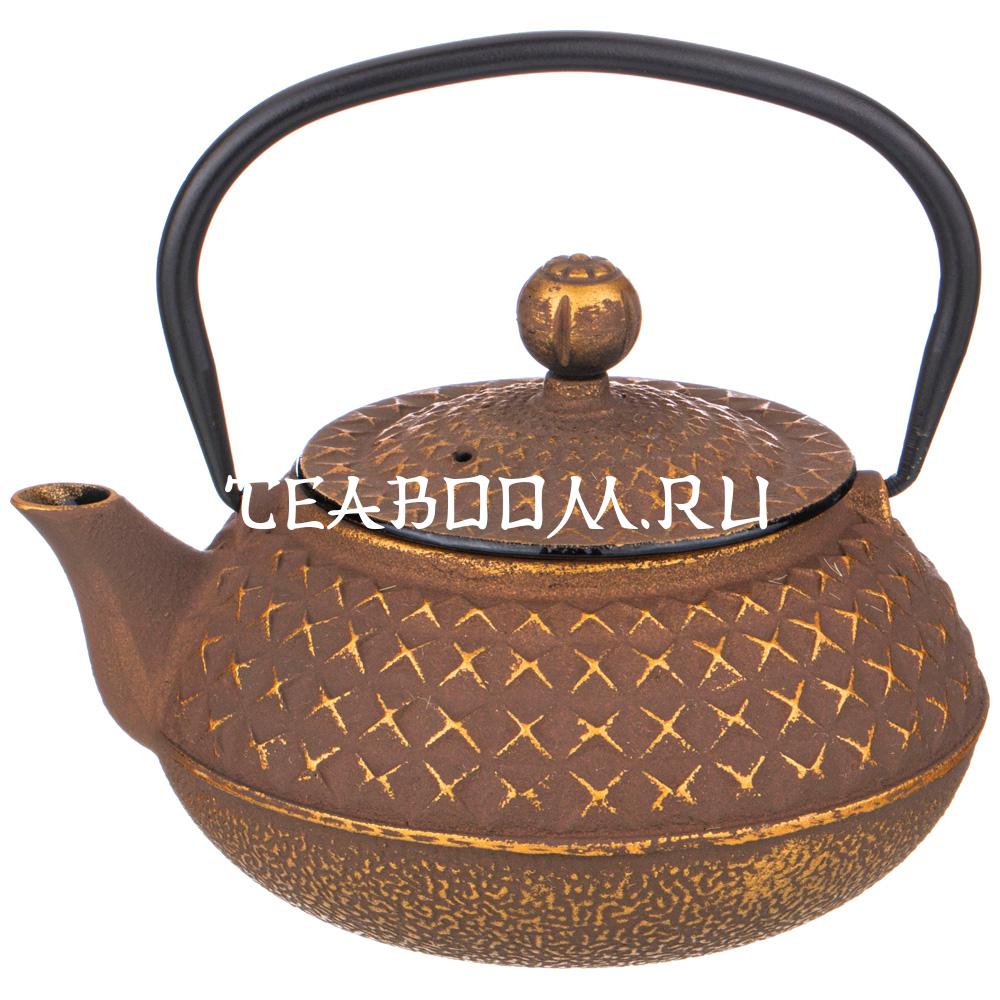 Купить заварочный чайник чугунный "Латте" с эмалированным покрытием ...
