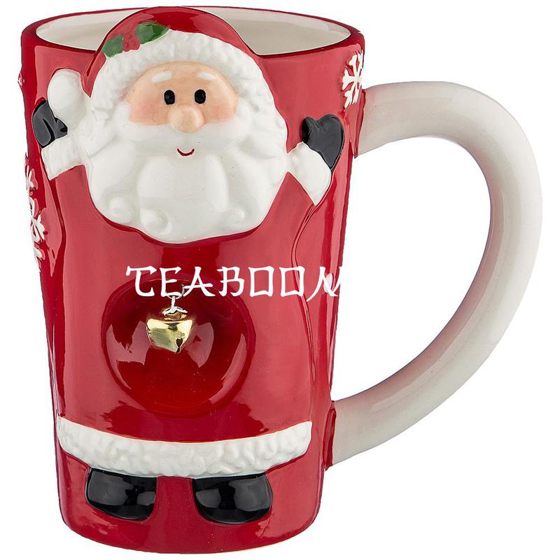 Кружка "Новогодняя" 13.5*9.5*14 см 400 мл. (Lefard)