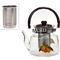 Заварочный чайник AGNESS 1200 мл. с фильтром жаропрочное стекло