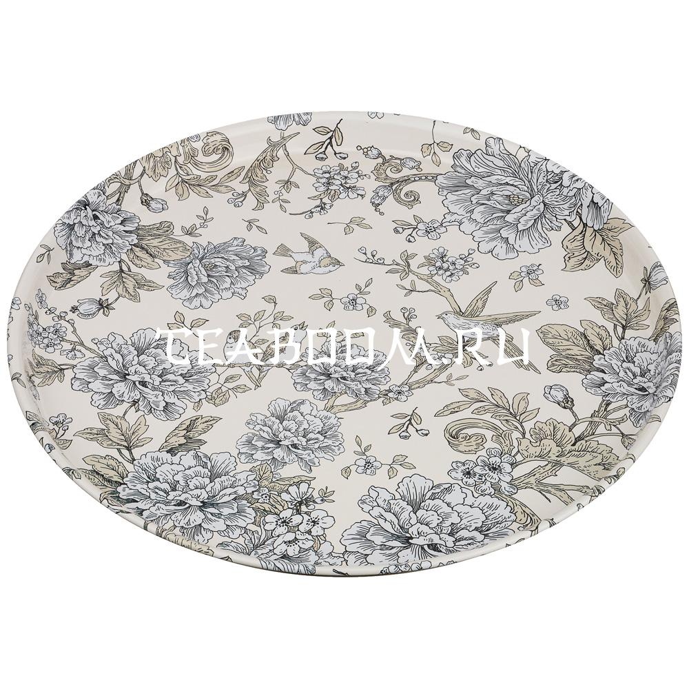 Купить поднос сервировочный AGNESS "ROYAL GARDEN" 33*2,1 см в Москве ...