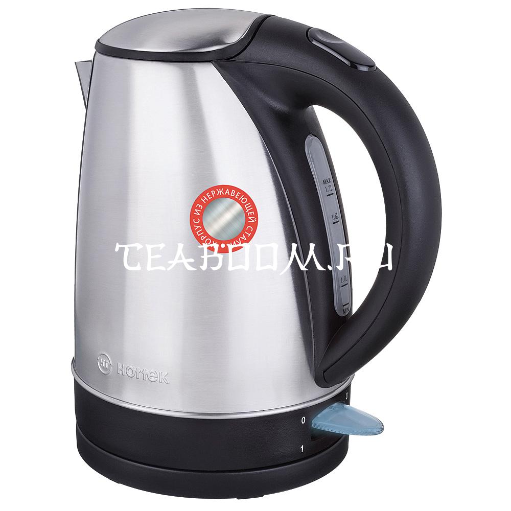 Купить чайник электрический HOTTEK сталь HT-960-203  — интернет .