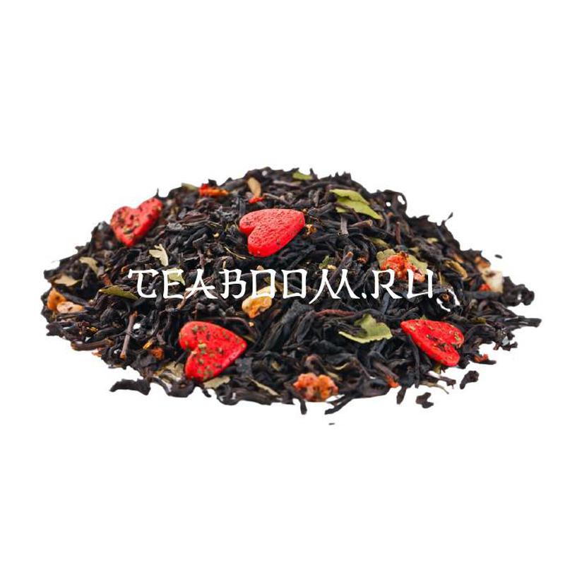 Чай чёрный ароматизированный "Шерше ля Фам"