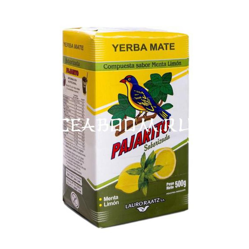 Мате (yerba mate) Pajarito Saborizada Menta y Limon