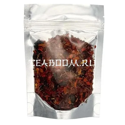 Пакет дой-пак металлизированный с прозрачной стороной и с замком зип-лок