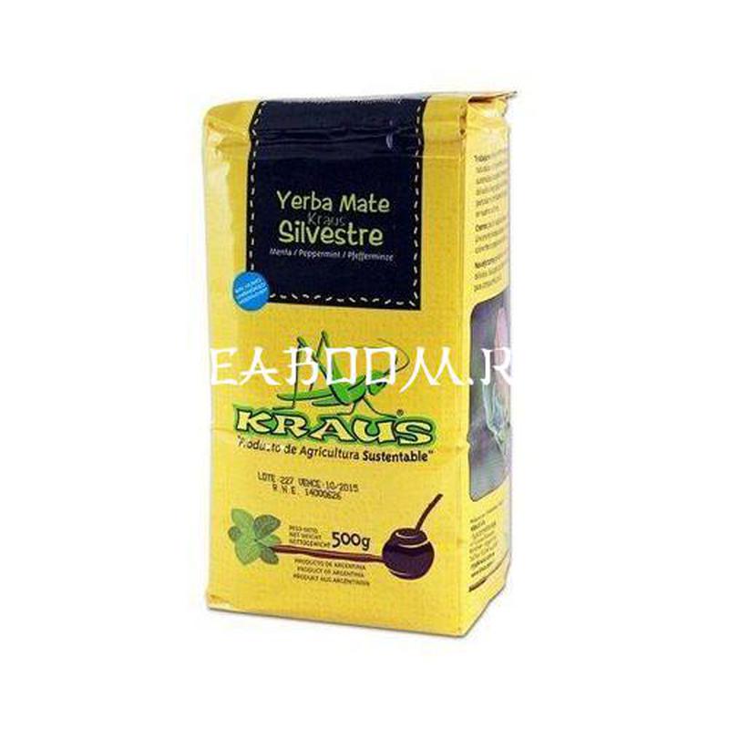 Мате (yerba mate) Kraus Silvestre Menta