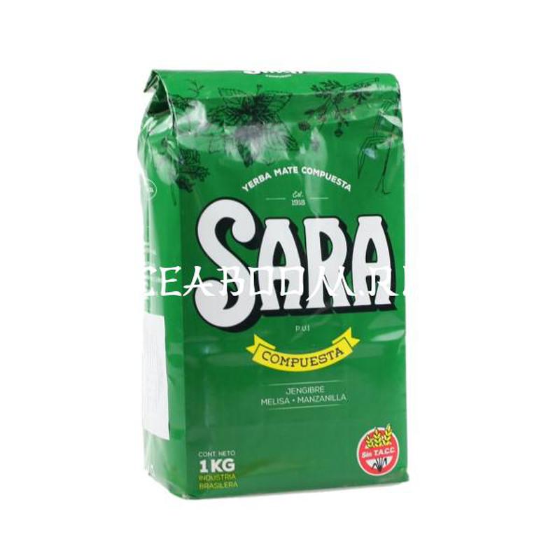 Мате (yerba mate) Sara Verde Compuesta (PU1)