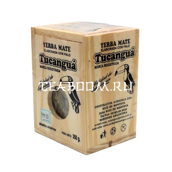 Купить Мате (yerba mate) Tucangua Premium En Caja Madera Wooden box в ...