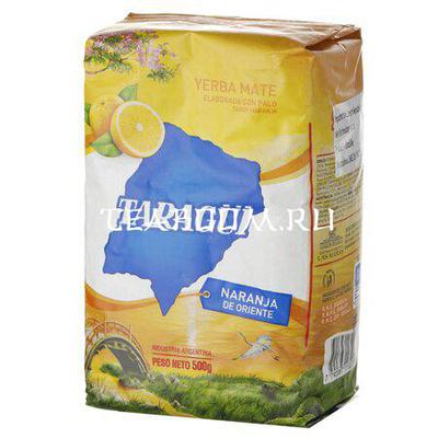 Мате (yerba mate) Taragui Naranja de Oriente