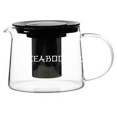 Чайник с металлической колбой и пластиковой крышкой 900 мл