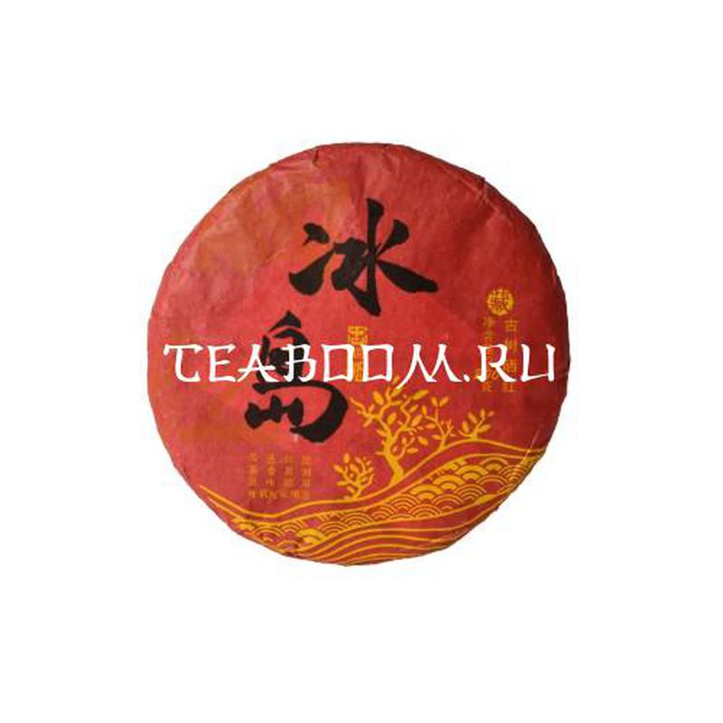 Красный чай "Гушу Булан шань" блин 200 г (фаб. Гу Чаюань, Юннань Мэнхай), 2012 год