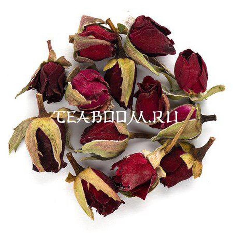 Бутоны роз темно-красные, 12-15 мм