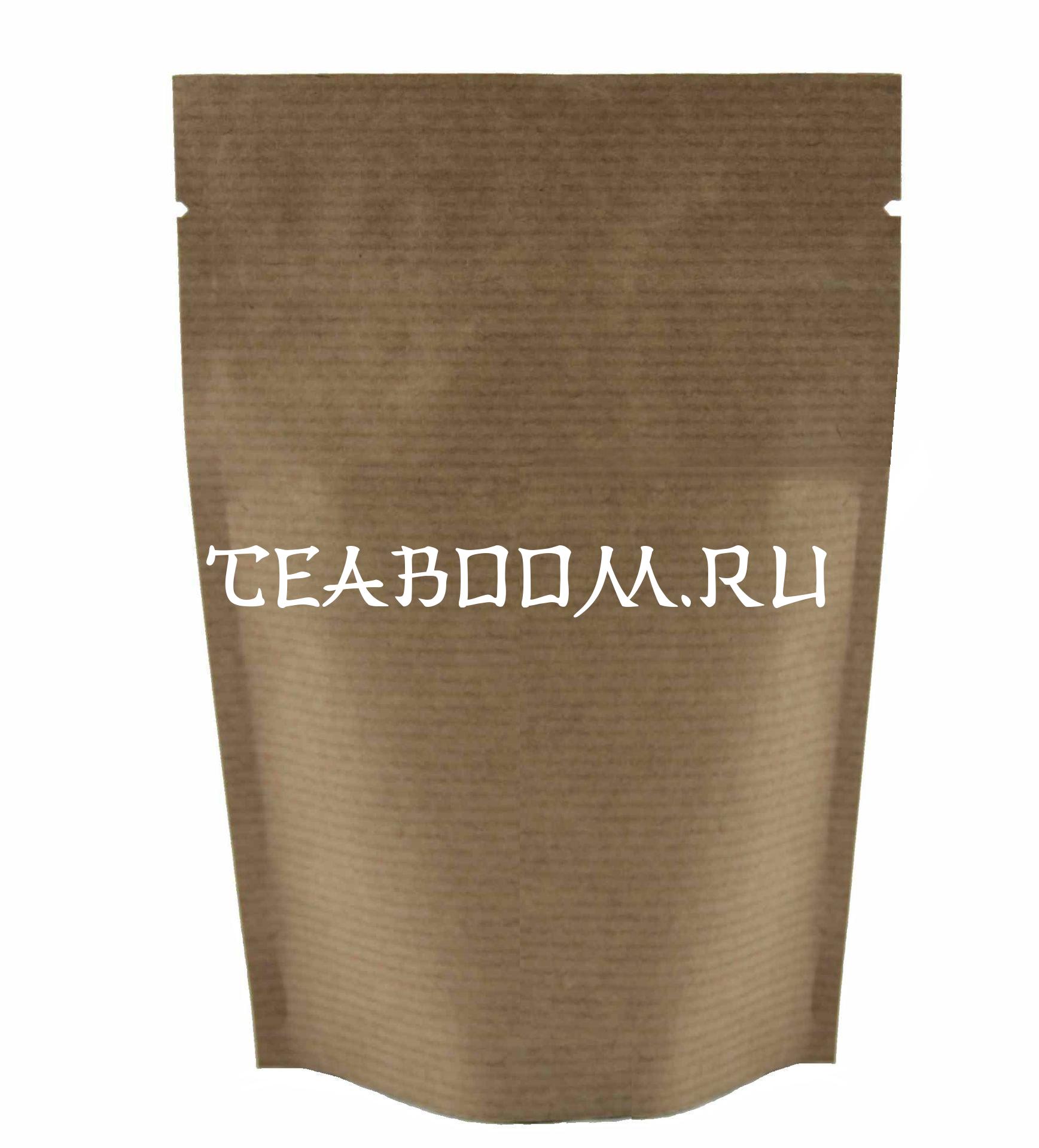 Купить пакет дой-пак бумажный крафт с замком зип-лок в Москве по ...